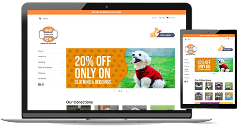 Idecution's Client in Pet Accessories - Barks And Wags
